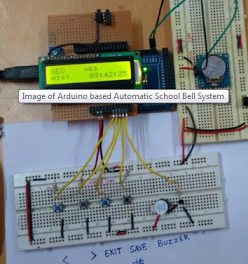 Automatic school bell system